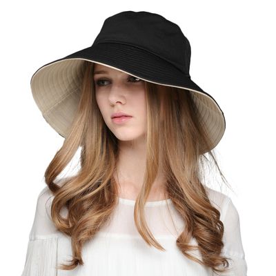 時(shí)尚寬沿太陽帽