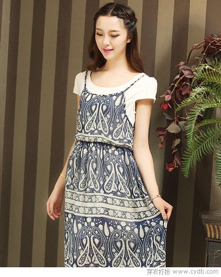 無(wú)吊帶裙不成夏天