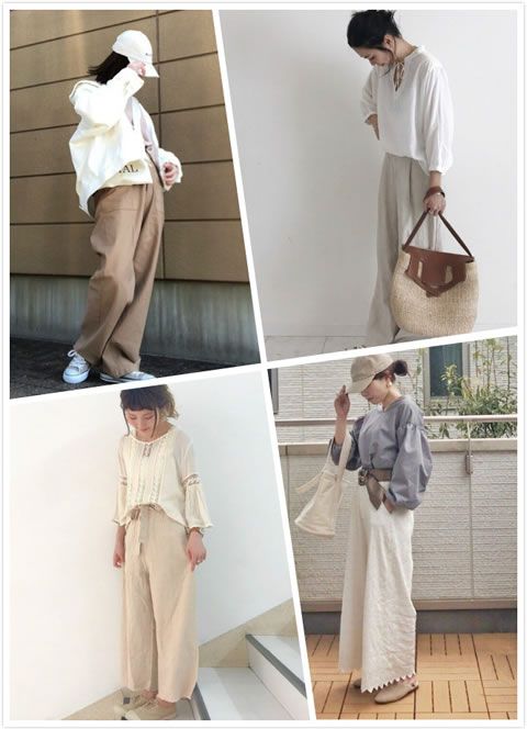 春季米色小清新穿搭，秒變氣質(zhì)鄰家女孩